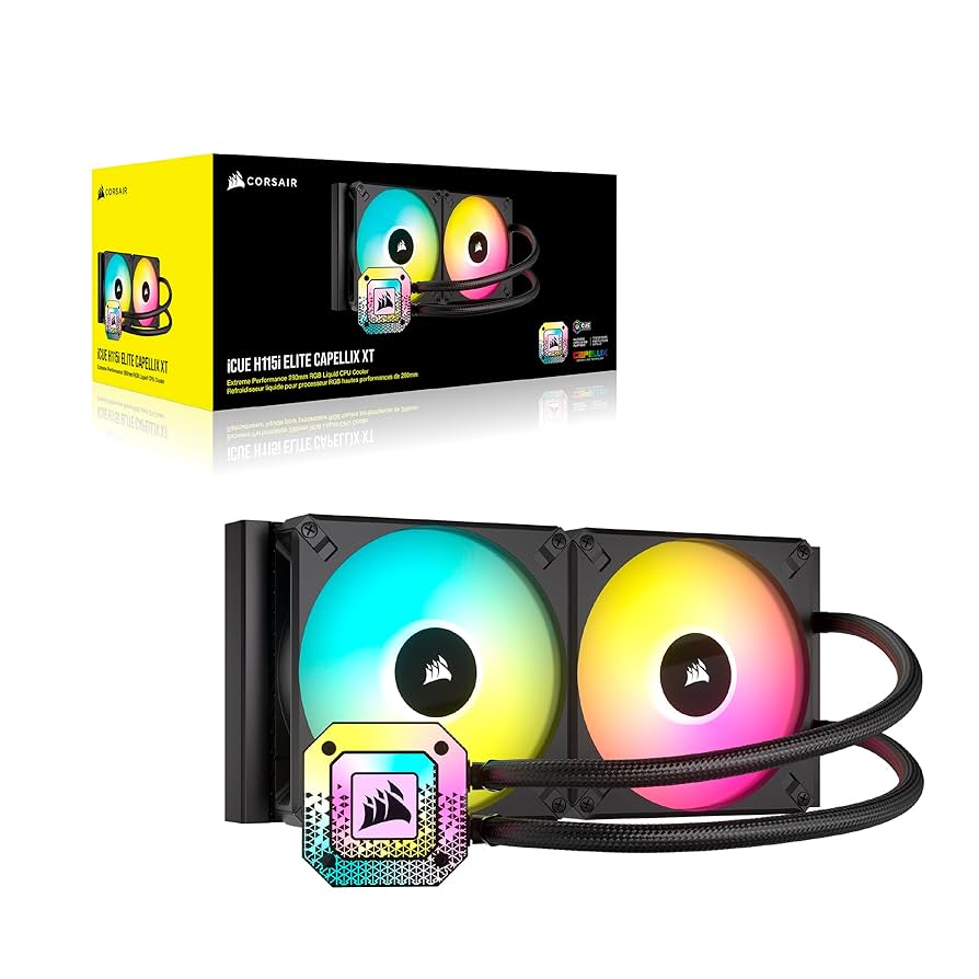 未開封★Corsair iCUE H100i ELITE CAPELLIX XT iCUE H100i ELITE CAPELLIX XT Liquid CPU Cooler
